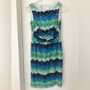 Dana Morgan Printed Sheath Dress